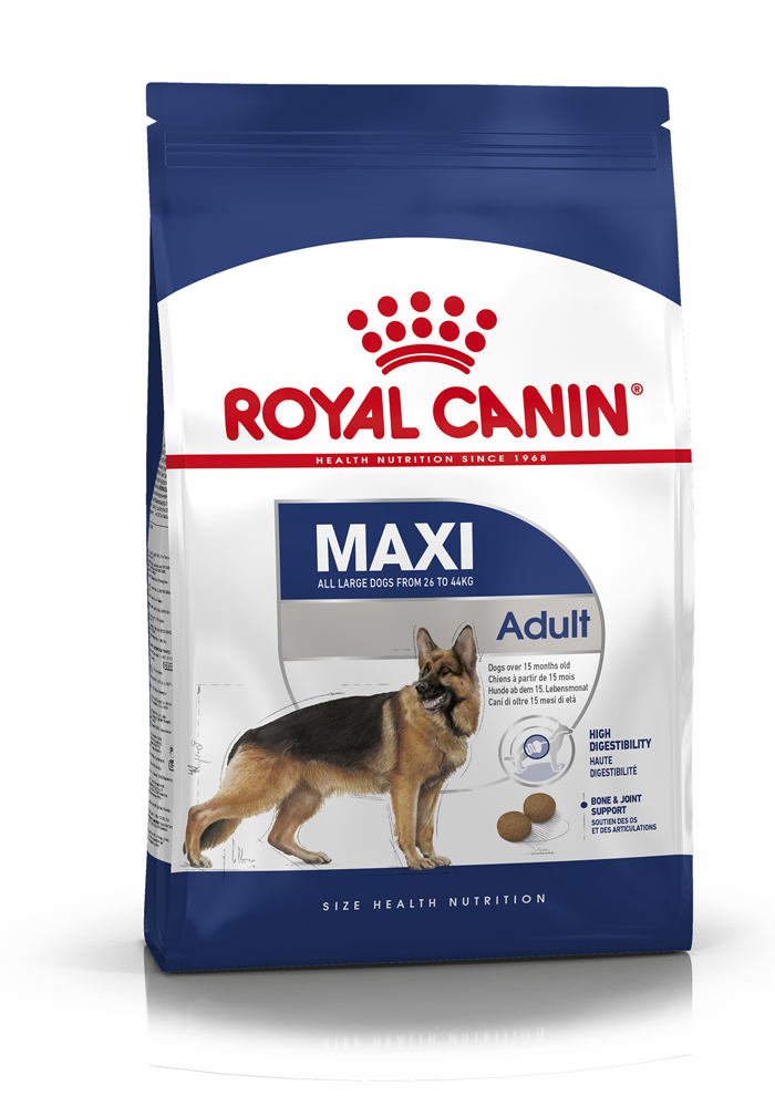 ROYAL CANIN MAXI ADULT 15KG XIRA TROFI SKuLOu